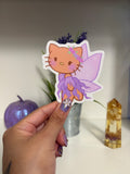 Lavender Kitty Fairy