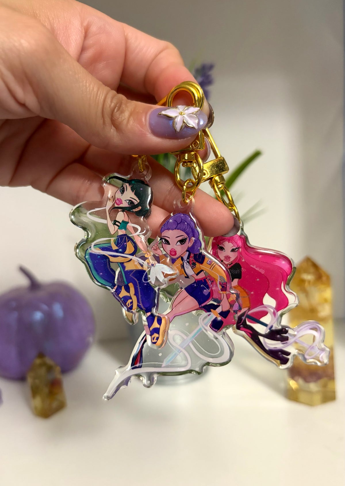 Huntrix Bratz Keychains